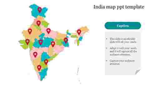 India map ppt template